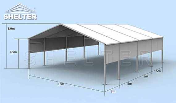 disaster relief shelter - drive through testing tent - quarantine tents (4)